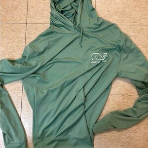 Vineyard Vines hooded sweatshirt/hoodie! Seagreen/aqua/teal! Work a few times